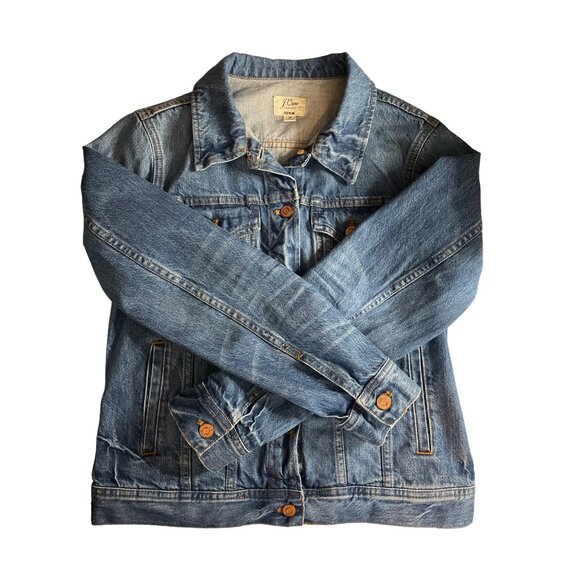 J Crew Denim Jean Jacket - Picture 3 of 7